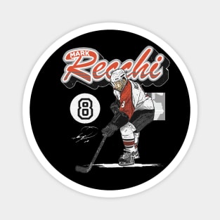 Mark Recchi Philadelphia Retro Script Magnet